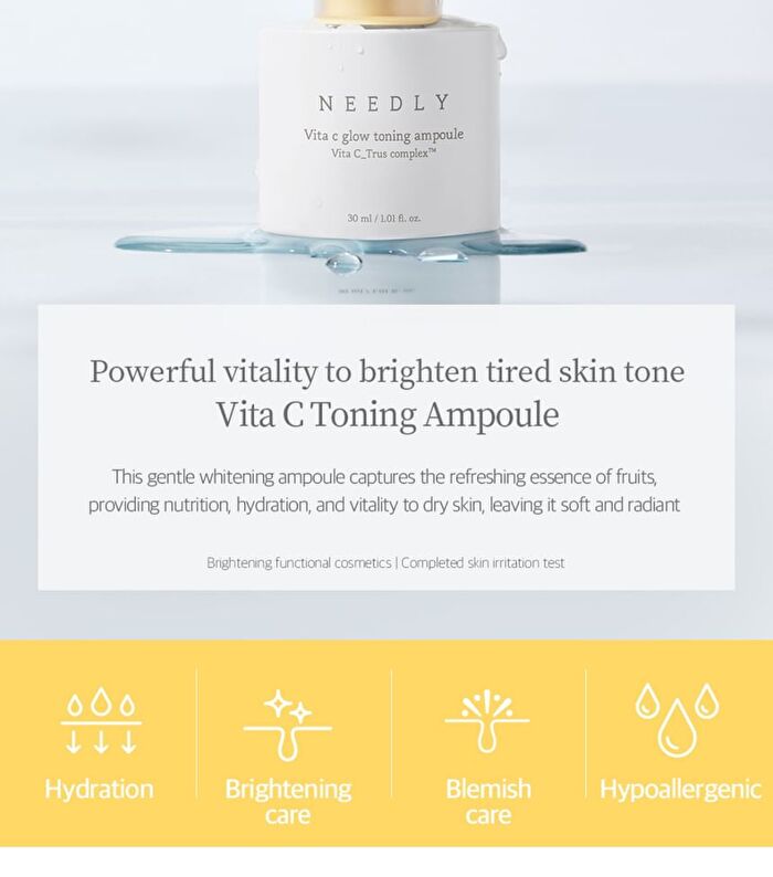 Vita C Glow Toning Ampoule - 30ml