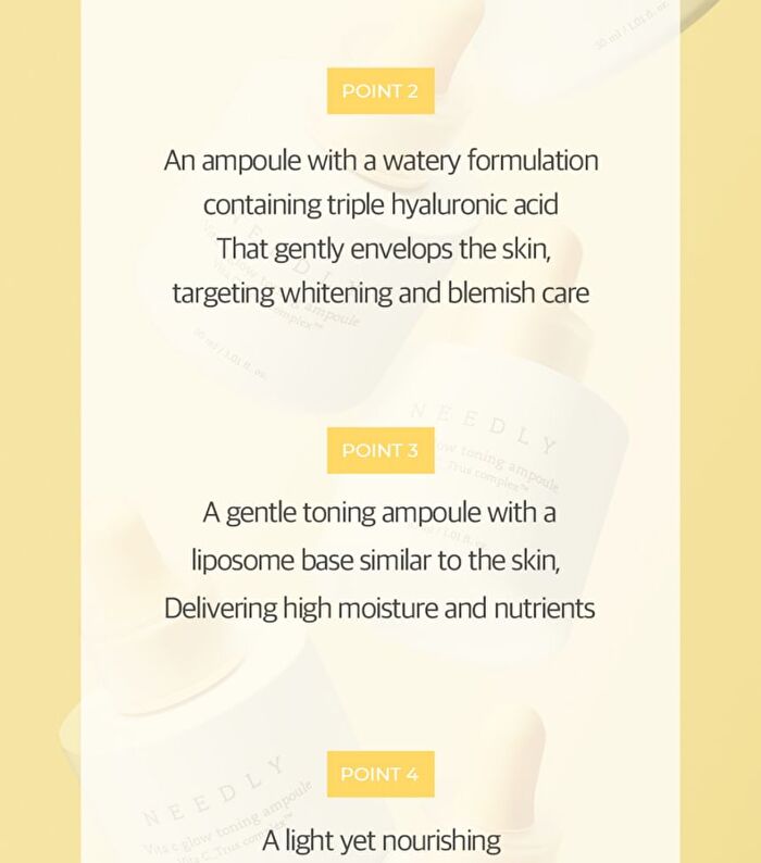 Vita C Glow Toning Ampoule - 30ml