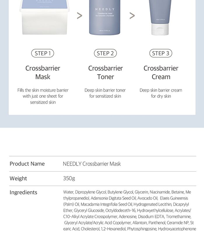 Crossbarrier Mask - 30 sheets