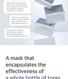 Crossbarrier Mask - 30 sheets