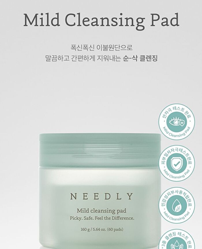 Mild Cleansing Pad - 60 pads
