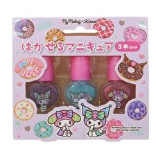 Race Sanrio My Melody & Kuromi Peel-off Nail Polish Set - 1 set