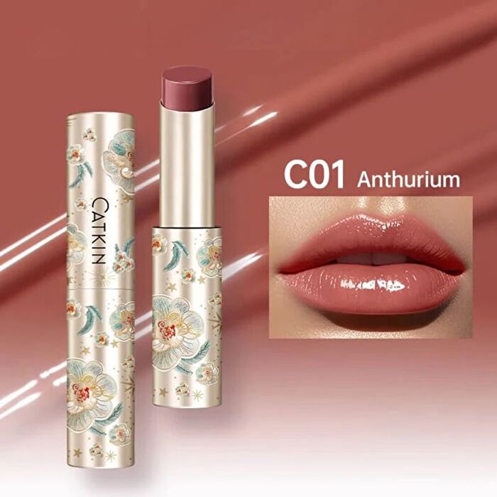 Catkin Glossy Lip Balm (C01- C03) - #C02 Tulip - 3.4g