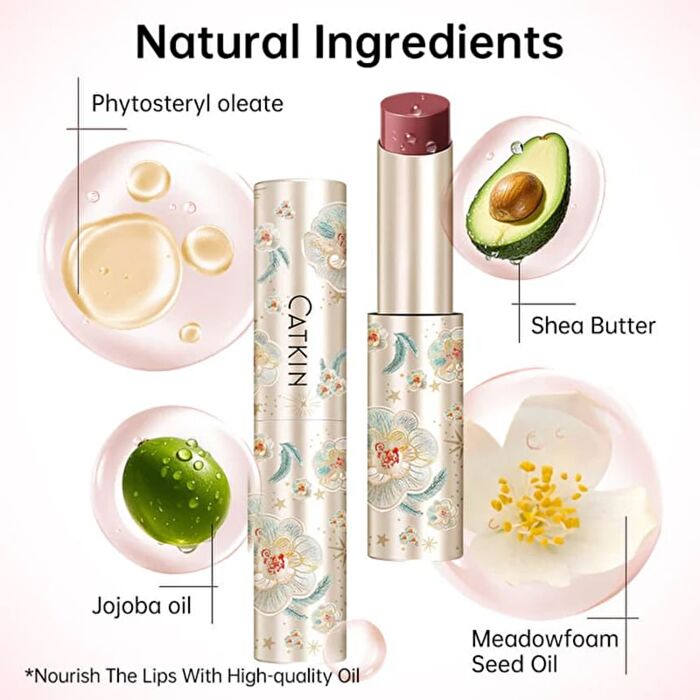 Catkin Glossy Lip Balm (C01- C03) - #C03 Violet - 3.4g