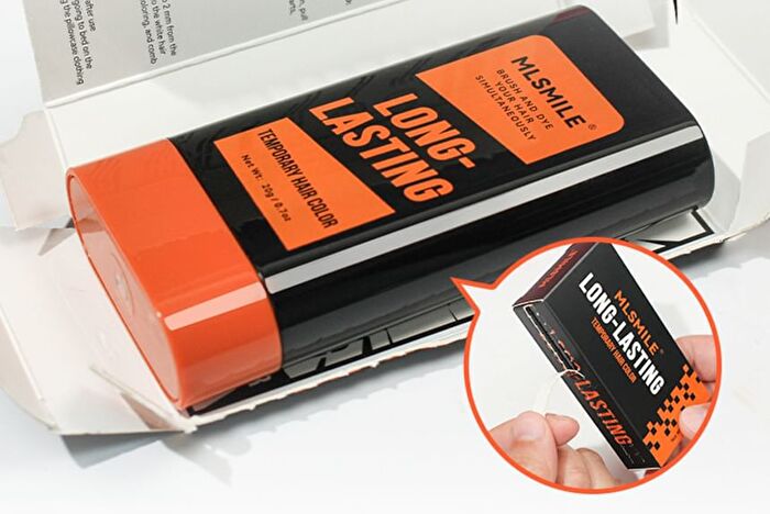 Long-Lasting Temporary Hair Color Stick - 3 Colors - #01 - 20g