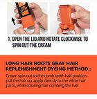 Long-Lasting Temporary Hair Color Stick - 3 Colors - #01 - 20g