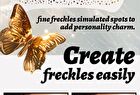 Mlsmile Set of 6: Freckle Glitter Tattoo Sticker Set - A - #A - 6pcs