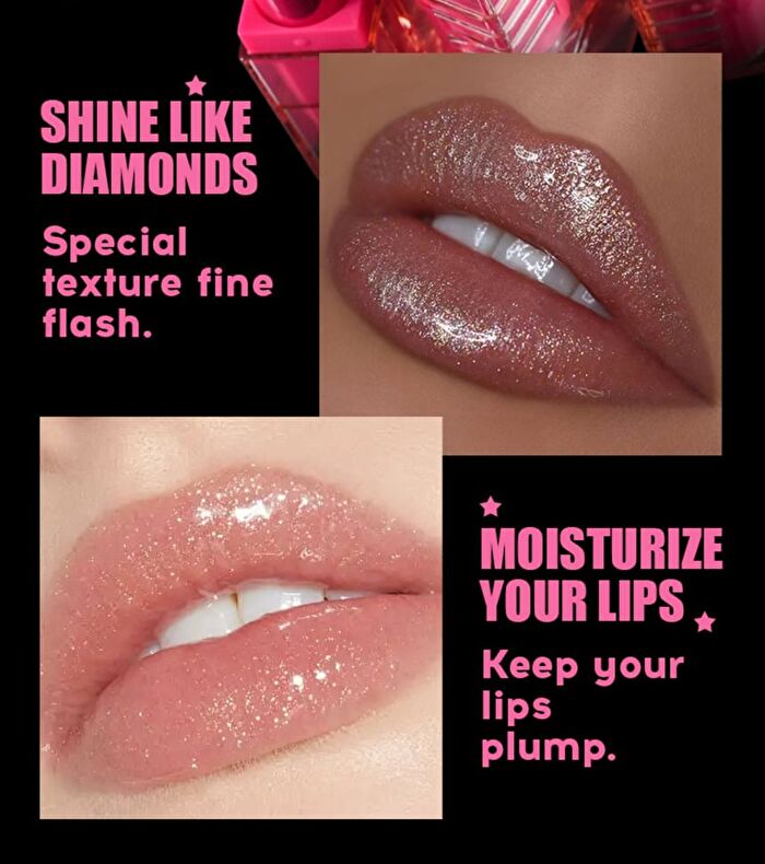 Diamond Sparkle Star Marble Lipstick - 4 Colors - #C52