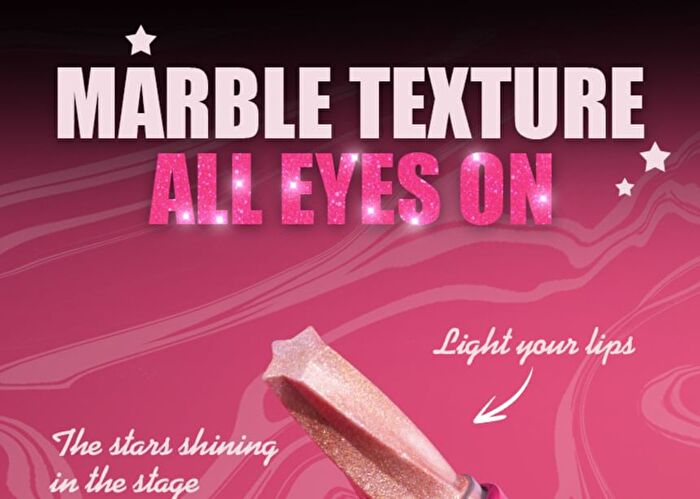 Diamond Sparkle Star Marble Lipstick - 4 Colors - #C52