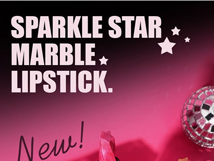 Diamond Sparkle Star Marble Lipstick - 4 Colors - #C52