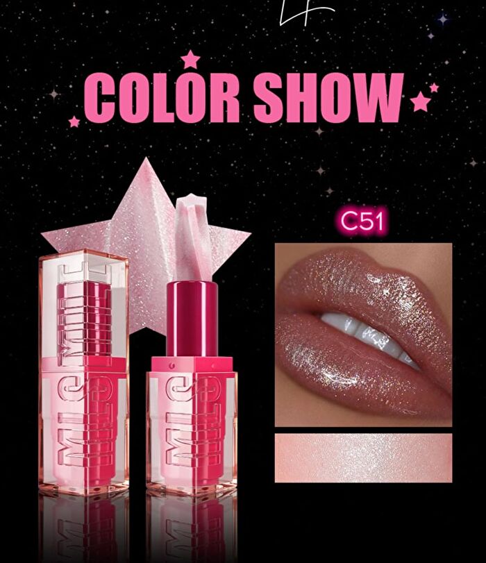 Diamond Sparkle Star Marble Lipstick - 4 Colors - #C52