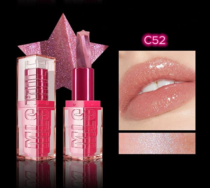 Diamond Sparkle Star Marble Lipstick - 4 Colors - #C52