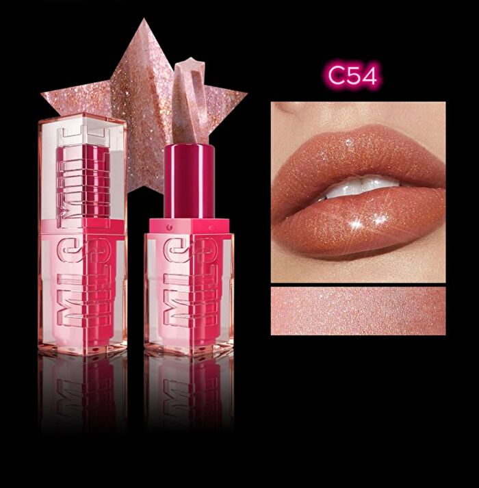 Diamond Sparkle Star Marble Lipstick - 4 Colors - #C52