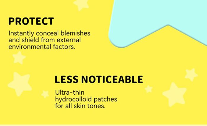 Smile Star Pimple Patches - 1-3 - Yellow - 1pcs