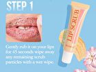 Set of 4: Lip Care & Hair Elastic Gift Set - Peach - #02 Peach