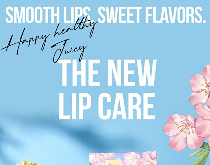 Set of 4: Lip Care & Hair Elastic Gift Set - Peach - #02 Peach