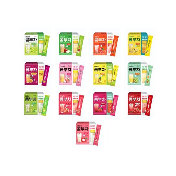 Daily Kombucha - 13 Types - Peach