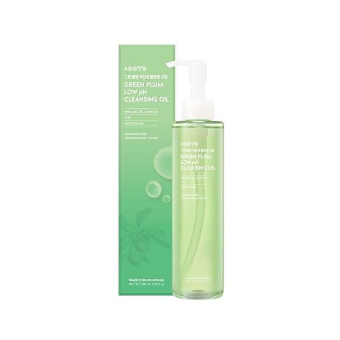 Ootd Green Plum Low PH Cleansing Oil - 200ml