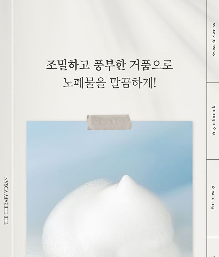 The Therapy Vegan Glow Hyarulonic Acid Foam Cleanser - 150ml