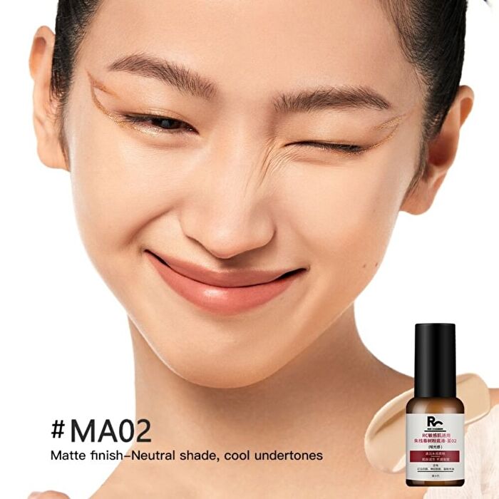 Red Chamber Matte Haruki Clean Skincare Foundation - 2 Colors - #RC01 - 15ml