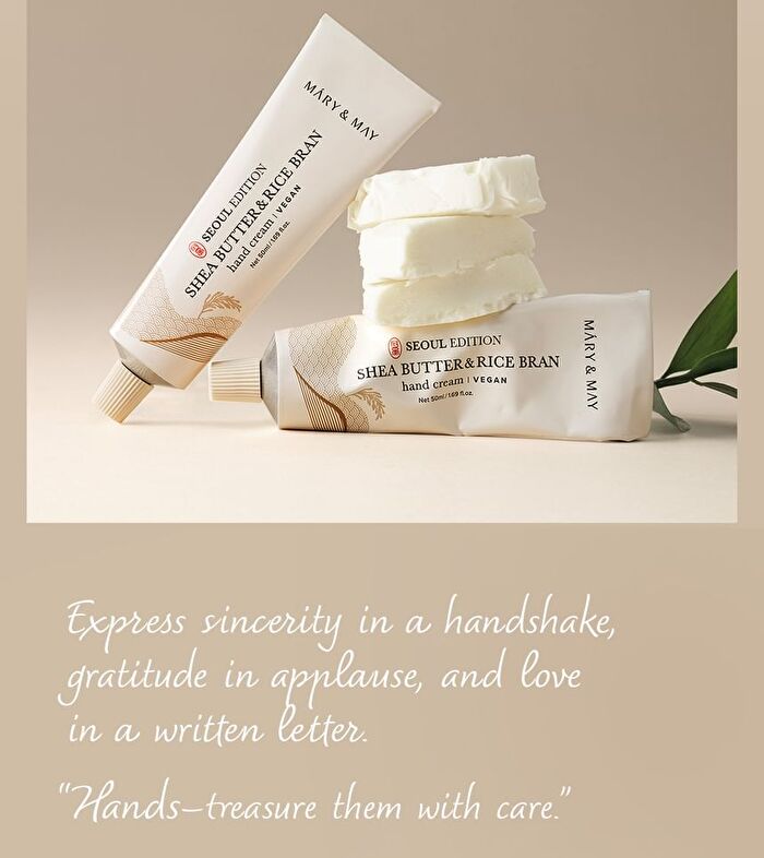 Shea Butter & Rice Bran Hand Cream - 50ml