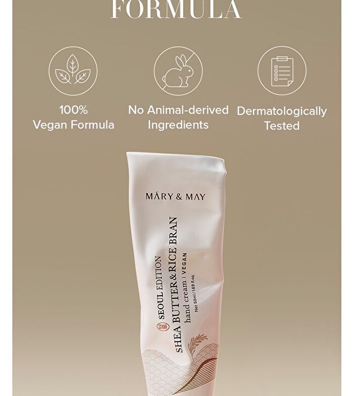 Shea Butter & Rice Bran Hand Cream - 50ml