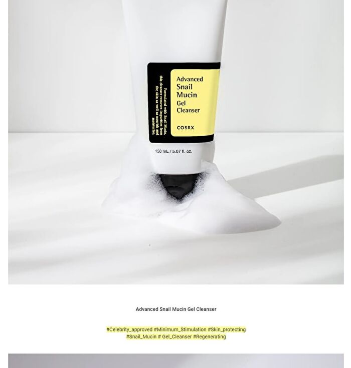 Cosrx Advanced Snail Mucin Gel Cleanser Mini - 50ml