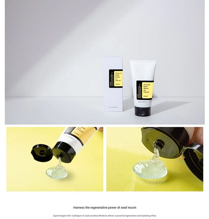 Cosrx Advanced Snail Mucin Gel Cleanser Mini - 50ml