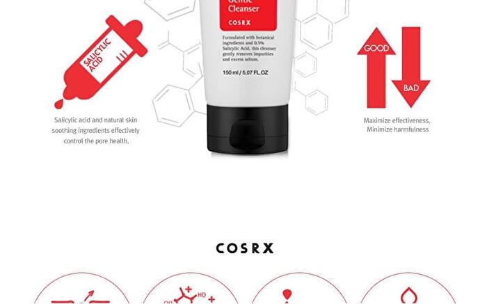 Cosrx Salicylic Acid Daily Gentle Cleanser Mini - 50ml