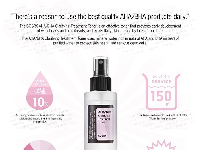 Cosrx AHA/BHA Clarifying Treatment Toner Mini - 50ml