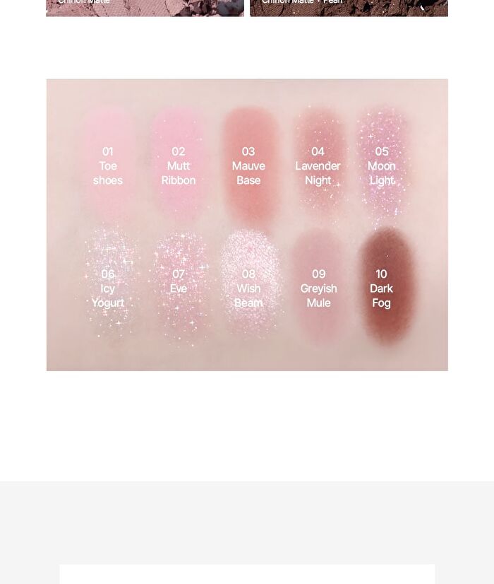 LUMMIR Light On My Eyes Shadow Palette - 4 Types - #03 Autumn Sunset
