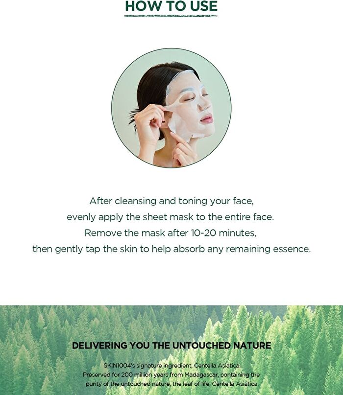 SKIN1004 Madagascar Centella Tea-Trica Relaxing Mask - 24ml x 1 sheet