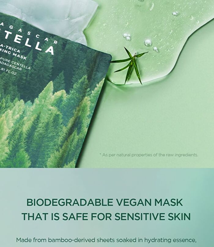 SKIN1004 Madagascar Centella Tea-Trica Relaxing Mask Set - 24ml x 5 sheets