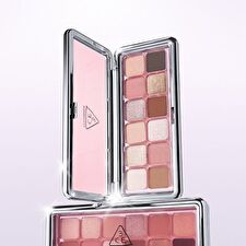 3CE NEW TAKE Series 12-Color Eyeshadow Palette - Pink Journey - #Pink Journey - 9.5g