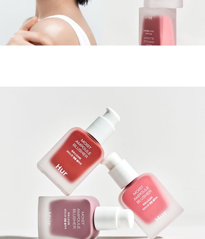 Moist Ampoule Blusher - 9 Colors - #07 Pink Rosie
