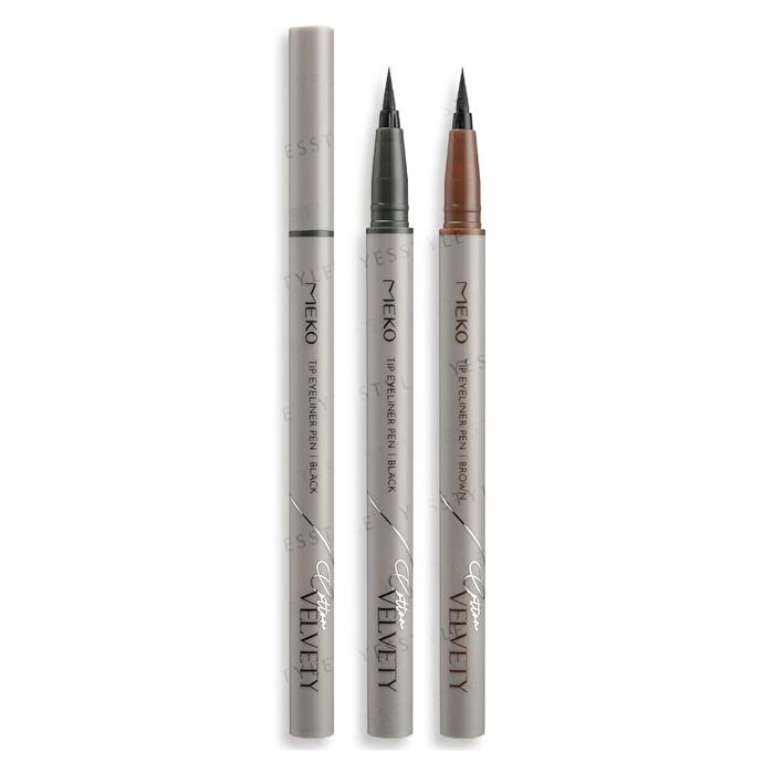 Cotton Velvety Tip Eyeliner Pen - 01 Black