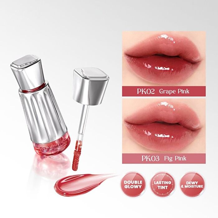 Lasting Dewy Lip Cream (PK02-PK04) - #PK04 Rosy Pink - 3g