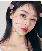 Rozo Mini Two-Tone Contouring Palette - 2 Types - P01# Milky Grey Brown - 2.4g