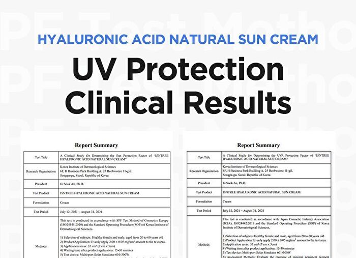 Hyaluronic Acid Natural Sun Cream - 2025 Version - 50ml