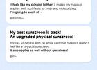 Hyaluronic Acid Natural Sun Cream - 2025 Version - 50ml