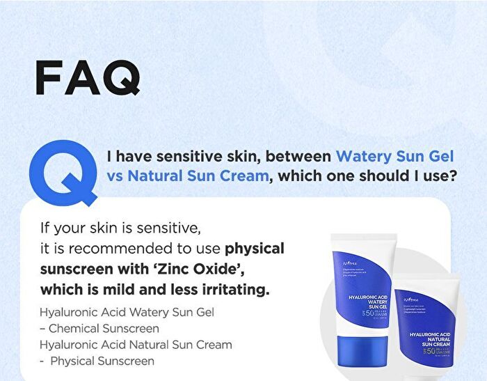 Hyaluronic Acid Natural Sun Cream - 2025 Version - 50ml