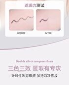 Glossy Flawless 3-Color Concealer - 2 Types - 02# For Natural Tone - 6.3g