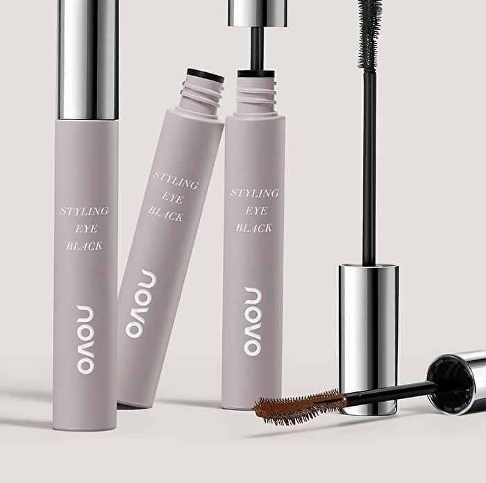 Curling and Setting Mascara - 2 Colors - 02# Brown - 5g