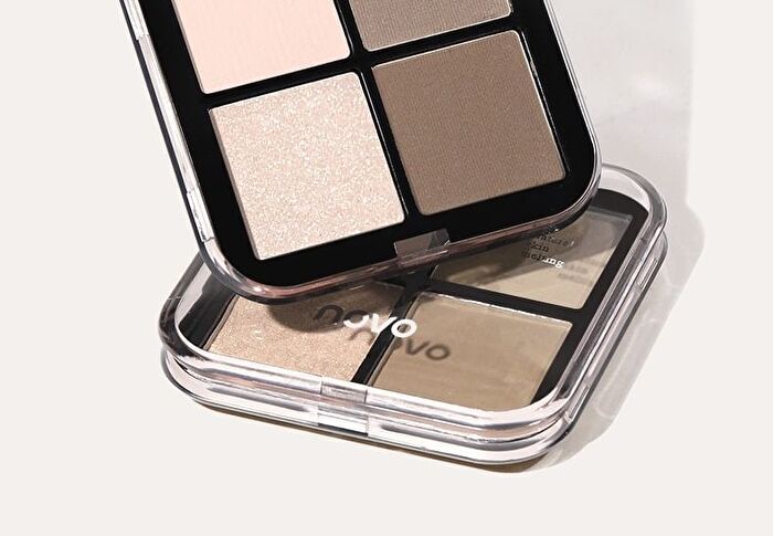 Natural Porcelain 4-Color Contouring Palette -2 Types - 02# Cool Tone - 8g