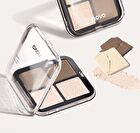 Natural Porcelain 4-Color Contouring Palette -2 Types - 02# Cool Tone - 8g