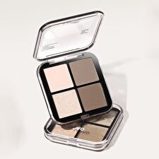 Natural Porcelain 4-Color Contouring Palette -2 Types - 02# Cool Tone - 8g