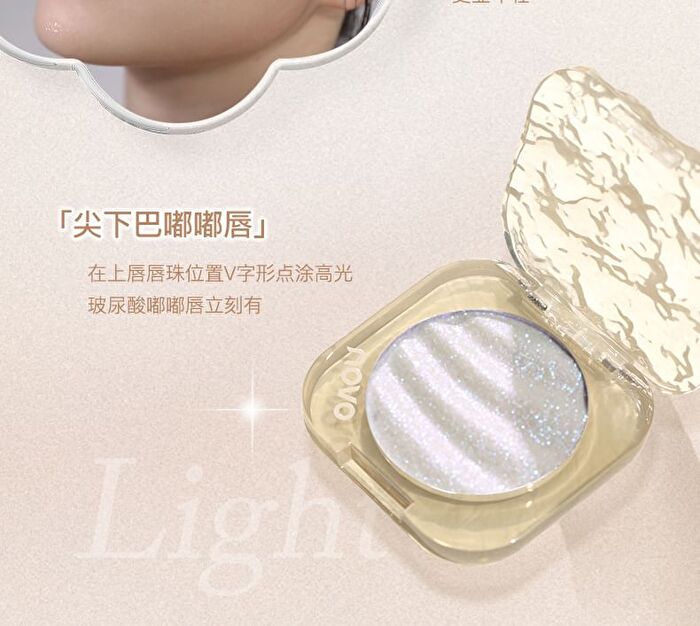 Luminous Delicate Highlighter - 4 Colors - 02# Water Champagne - 4.7g