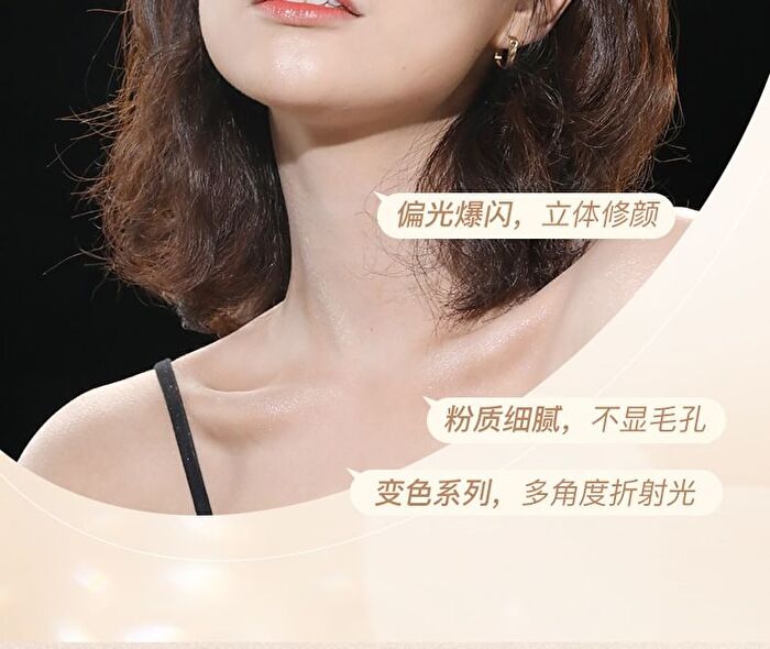 Luminous Delicate Highlighter - 4 Colors - 02# Water Champagne - 4.7g