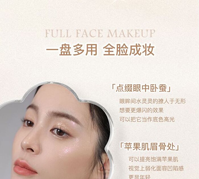 Luminous Delicate Highlighter - 4 Colors - 02# Water Champagne - 4.7g