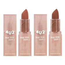 4U2 Powder Matte Lipstick - 10 Early Afternoon